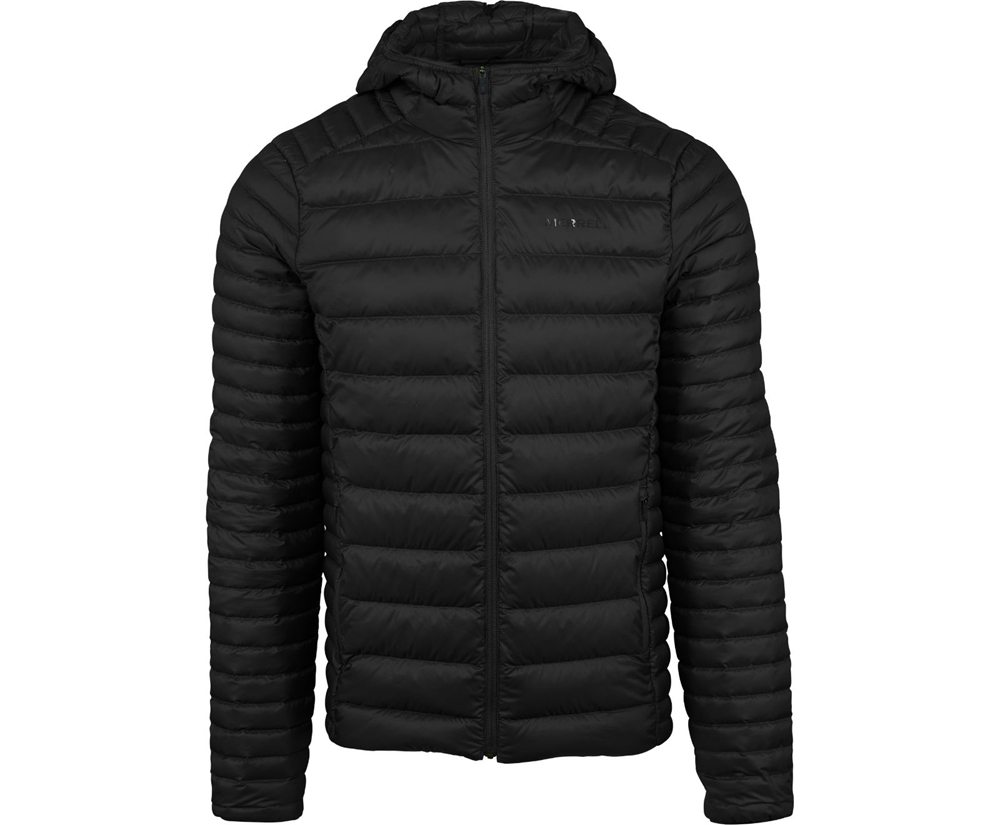 Jaqueta Homem - Merrell Ridgevent™ Thermo Hoody - Pretas - GJL954038